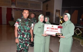 Persit KCK Cabang Yonzipur 19/YKN Raih Juara 2 Lomba Kolintang Tingkat Kodam XIII/Merdeka