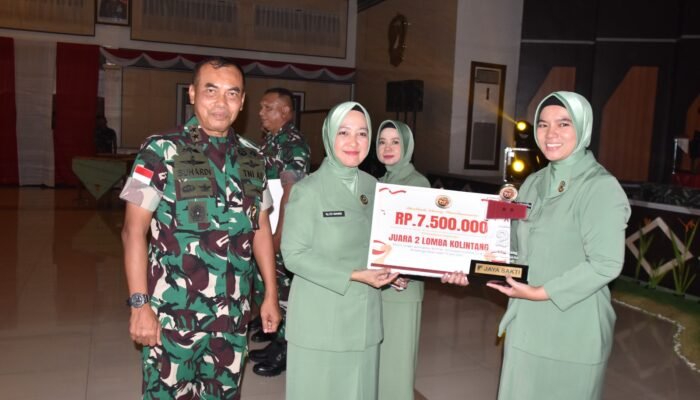 Persit KCK Cabang Yonzipur 19/YKN Raih Juara 2 Lomba Kolintang Tingkat Kodam XIII/Merdeka