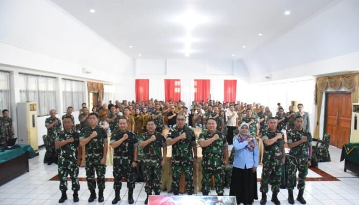 Perkuat Komponen Utama, Sosialisasi Rekrutmen Warga Sipil Untuk Ikuti Latihan Dasar Militer