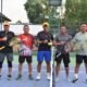 Sebelum Sertijab Dandim, Danrem 131/Santiago Gelar Pertandingan Tennis Farewell Komandan Kodim