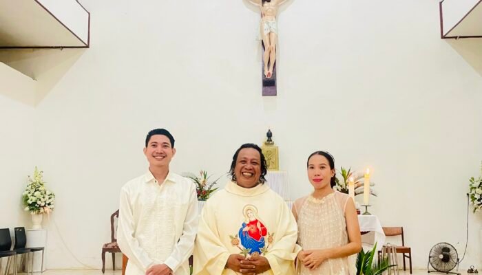 Alan dan Felisia Ikrarkan Janji Perkawinan di Hadapan Imam