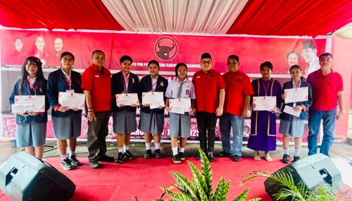 DPC PDI Perjuangan Sangihe Gelar Lomba Pidato Bung Karno