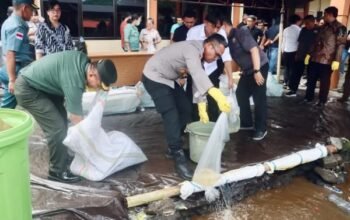 Polres Sangihe Musnahkan Barang Bukti Miras dan Narkotika Hasil Operasi Pekat Samrat 2025