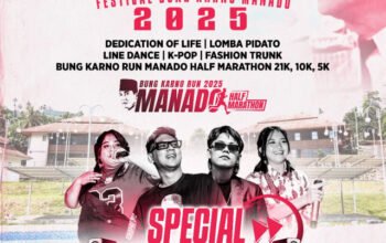 Festival Bung Karno 20-21 Juni, Pasar Wisata Bunaken Jadi Saksi Kemeriahan Berbagai Atraksi dan Lomba