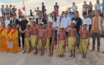 Bupati dan Wakil Bupati Sangihe Hadiri Ritual Mamata di Festival Seke Maneke Pulau Para Lele