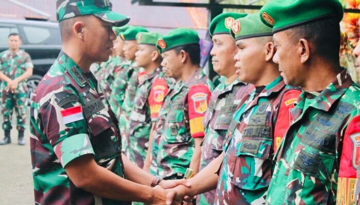 Pererat Silaturahmi, Dandim 1301/Sangihe Lakukan Kunjungan Kerja ke Koramil Tamako