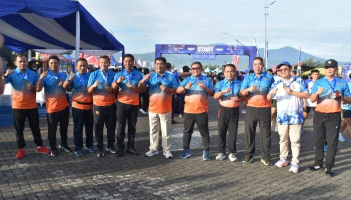 Kasdam XIII/Merdeka Hadiri Air Force Run 5K Tahun 2025 di Manado