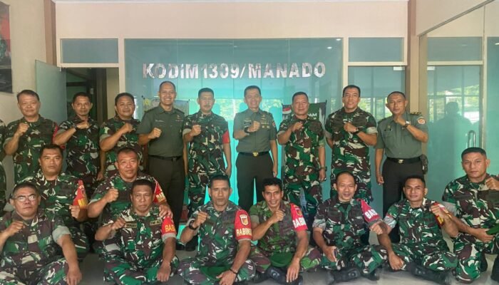 Wujudkan Pembinaan Teritorial, Pusterad Kunjungi Kodim 1309/Manado