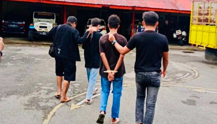 Dua Remaja Pelaku Pencurian di Kios Belakang SMK 2 Tahuna Dibekuk Polisi
