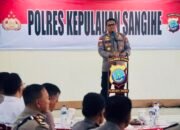 Kapolres Sangihe Pimpin Sertijab Sejumlah Pejabat, Tanda Penyegaran Organisasi Polri