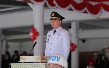 Meriah, Upacara HUT ke-80 RI di Lapangan Santiago Tahuna: Paskibraka 2025 Kibarkan Sang Saka Merah Putih