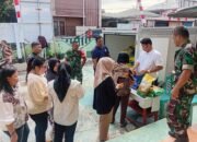 Koramil 1309-01/STB Gelar Bazar Beras Murah di Tengah Harga Sembako Tinggi