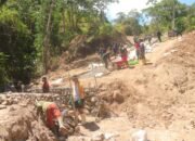 Memasuki 18 Hari, Satgas TMMD ke-125 Kodim 1304/Gorontalo Kebut Pembangunan Rabat Beton dan Plat Duiker