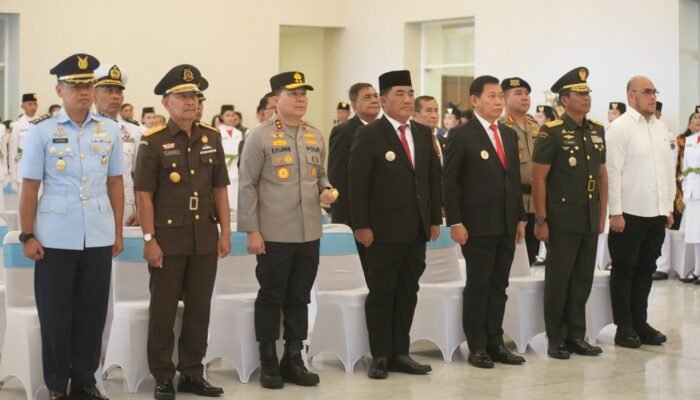 Kasdam XIII/Merdeka Hadiri Pengukuhan Paskibra Provinsi Sulut