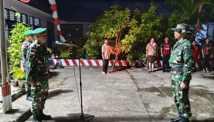 Danposad Marore Satgas Pamputer Kodam XIII/Merdeka Pimpin Pembukaan Pramuka