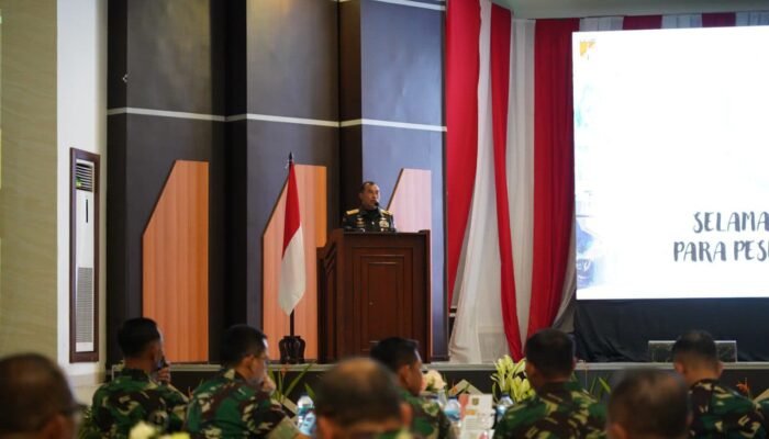Pangdam XIII/Merdeka Pimpin Rapat Evaluasi Progja dan Anggaran