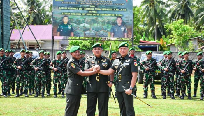 Letkol Inf Supriyanto Darmansyah Resmi Jabat Danyonif 714/Sintuwu Maroso