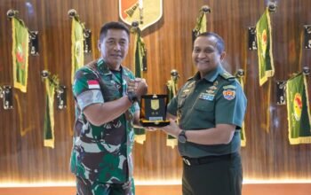 Kasdam Merdeka Terima Kunjungan Kerja Kapuskesad