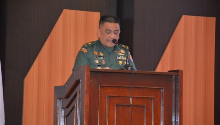 Waasrena Kasad Brigjen TNI Toar Pioh Buka Kegiatan Reviu Penilaian Reformasi Birokrasi di Kodam XIII/Merdeka