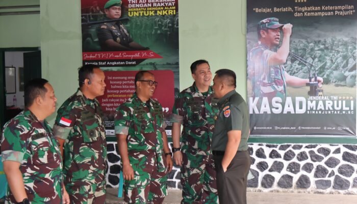 Paldam XIII/Merdeka dan Kikav 10/MSC Terima Tim Penilai Reformasi Birokrasi TNI AD