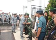 Kapoksahli Pangdam Merdeka Sambut Kedatangan Kepala Bakamla