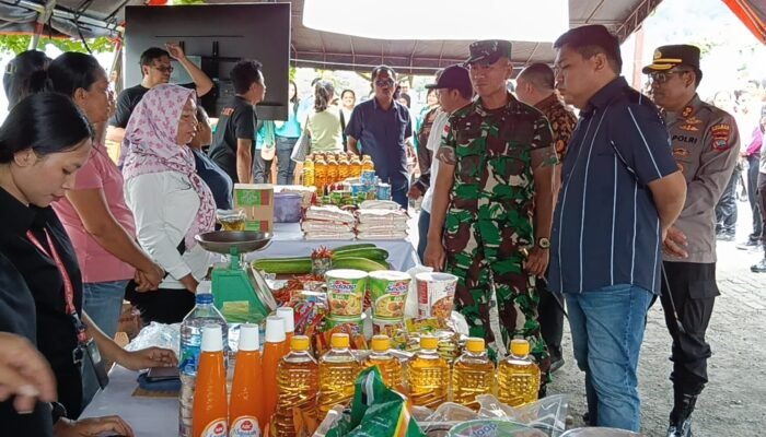 Dandim Sangihe Dukung Penuh Gerakan Pangan Murah di Wilayah Kabupaten Kepulauan Sangihe