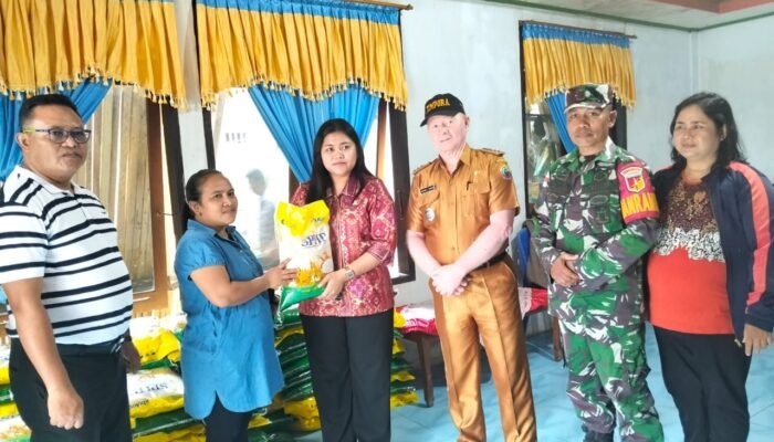 Kodim Talaud Bersama Bulog dan Pemerintah Gelar Gerakan Pangan Murah Solusi Untuk Rakyat di Melonguane