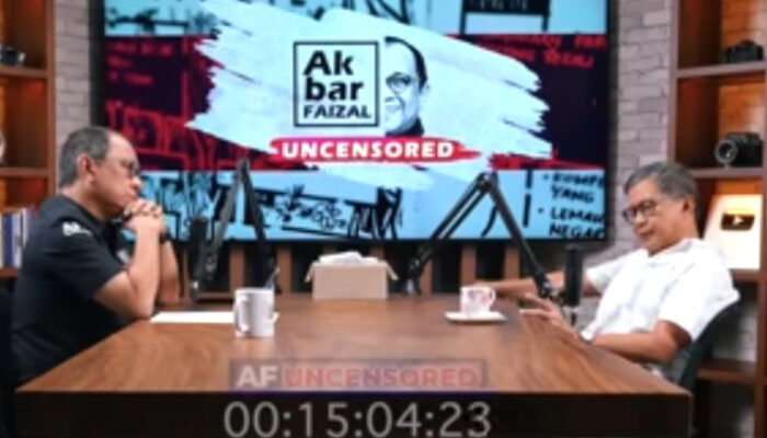 Tuntaskan Perdebatan Lama dengan Akbar Faizal, Rocky Gerung: Politik harus Mengingat Memori Buruk
