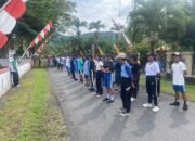 Paskibra Kecamatan Manganitu Matangkan Latihan Jelang HUT ke-80 RI
