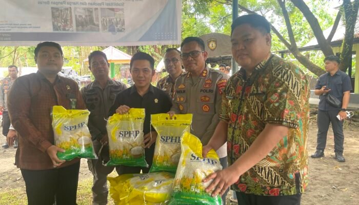 Pemkab dan Polres Kepulauan Sangihe Gelar Gerakan Pangan Murah Serentak