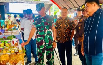 Ketua DPRD Sangihe Ferdy Sondakh Apresiasi Gerakan Pangan Murah Catat Rekor MURI