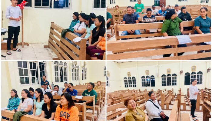 LP3KD Sangihe Mulai Latihan Perdana Paduan Suara untuk Pesparani Katolik Daerah I Sulut