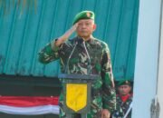 Aslog Kasdam Merdeka Pimpin Upacara Awal Bulan