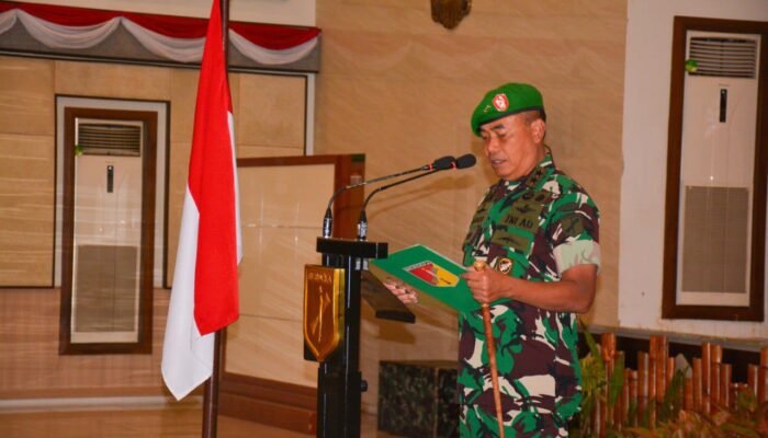 Pangdam Pimpin Serah Terima Tiga Pejabat Utama Kodam XIII/Merdeka