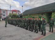 Jajaran Korem Nani Wartabone Gelar Apel Siaga Antisipasi Perkembangan Situasi dan Aksi Unjuk Rasa di Provinsi Gorontalo