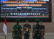 Danrindam XIII/Merdeka Pimpin Penyerahan Jabatan Dandodiklatpur dan Tradisi Satuan