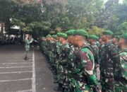Danyonzipur 19/YKN Pimpin Prajurit Jajaran Kodam XIII/Merdeka Amankan 3 Titik Objektif Vital