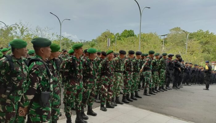 Kikav 10/MSC Bantu Kepolisian Amankan Unjuk Rasa di DPRD Sulut