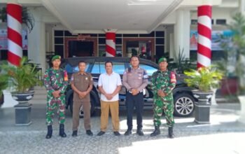 Kodim Kabupaten Gorontalo dan Polres Gorontalo Perkuat Pengamanan Objek Vital di Limboto