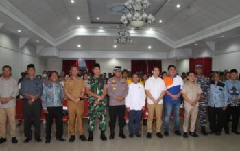 Dandim 1301/Sangihe Ikuti Doa Bersama Lintas Agama Untuk Indonesia Aman dan Damai