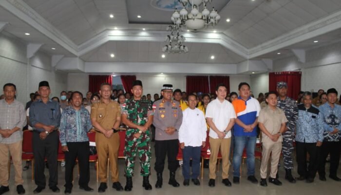 Dandim 1301/Sangihe Ikuti Doa Bersama Lintas Agama Untuk Indonesia Aman dan Damai