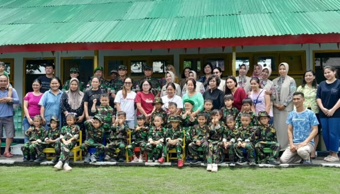 TK Kartika XXI-7 Dikunjungi Pangdam Bersama Ketua Yayasan Kartika Jaya Cabang Merdeka