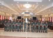 Kodam Merdeka Terima Sosialisasi Jukgar Fasilitas dan Konstruksi Dari Tim Slogad