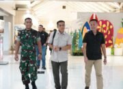 Katopdam XIII/Merdeka Sambut Kunker Dirtopad di Bandara Sam Ratulangi Manado