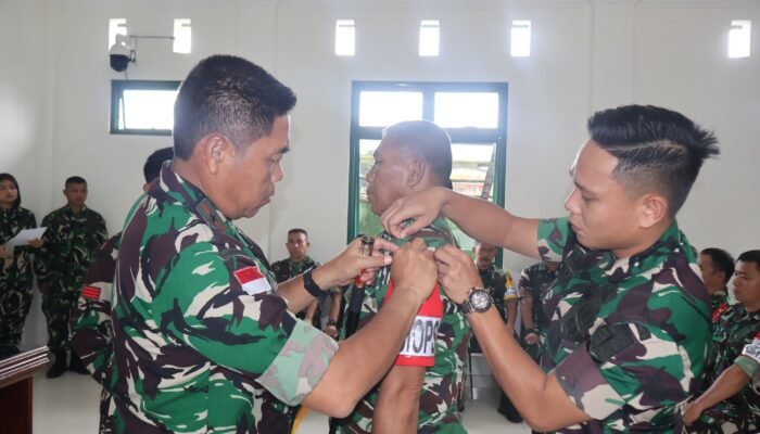 Danrem Santiago Tutup Latihan Posko Bencana Alam di Kodim 1302/Minahasa