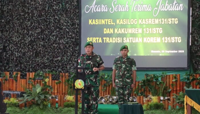 Kasiintel Kasrem, Kasilog Kasrem dan Kakumrem 131/Santiago Berganti, Ini Pesan Danrem
