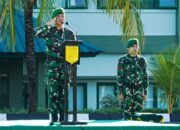 Asops Kasdam Merdeka Pimpin Upacara Bendera Mingguan