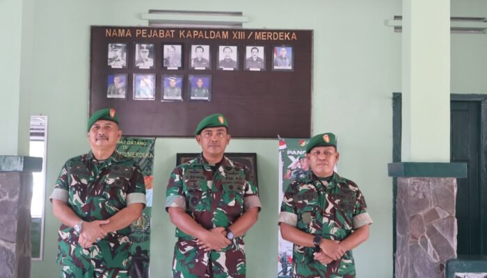 Kapaldam Merdeka Pimpin Korp Laporan Pindah Satuan Perwira