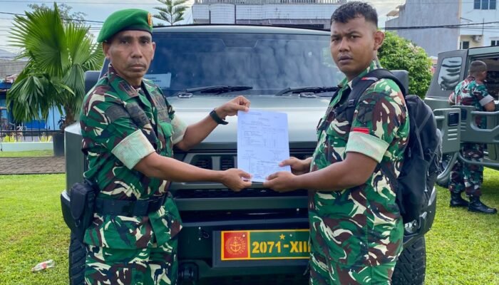 Tiga Koramil jajaran Kodim Manado Kebagian Ransus Maung MV3 dari Kementerian Pertahanan