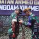 Pangdam XIII/Merdeka Terima Brevet Kehormatan The Gunner Armed TNI AD